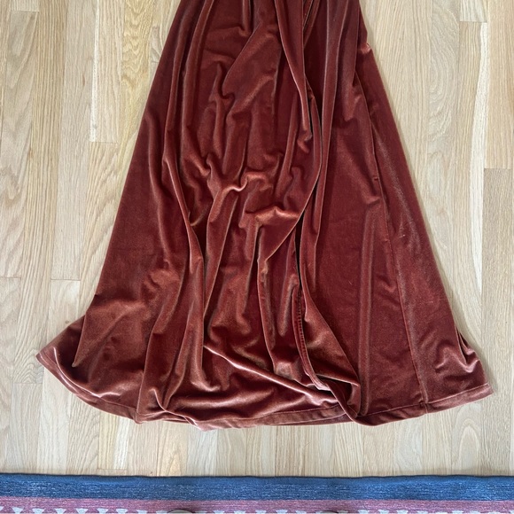 Baltic Born Meghan Velvet Wrap Maxi Dress size large - Picture 9 of 15